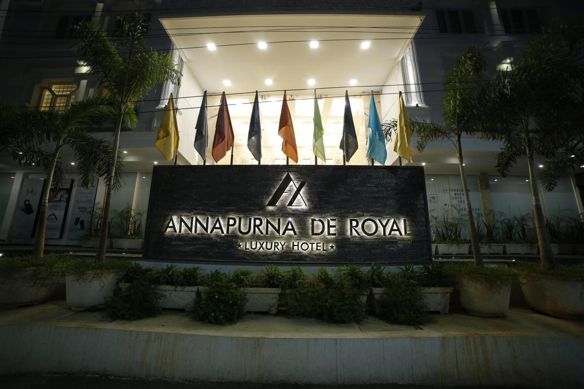 Hotel Annapurna De Royal Guntūr Exterior foto